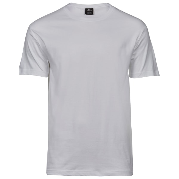 Tee Jays Herr bomull T-shirt M Vit White M