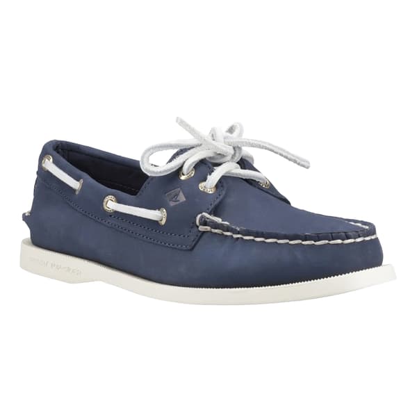 Sperry Dam/Dam Authentic 2 Läder Båtskor 7.5 UK Navy Navy 7.5 UK