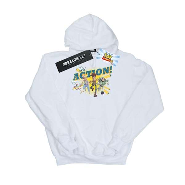 Disney Dam/Kvinnor Toy Story 4 Takin´ Action Hoodie L Vit White L