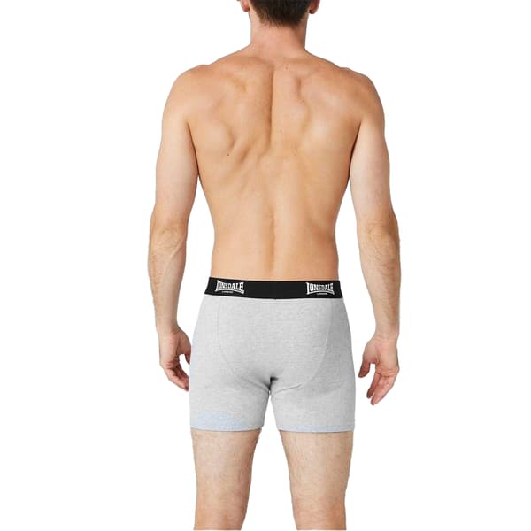 Lonsdale Boxershorts för män (2-pack) S Grå Grey S