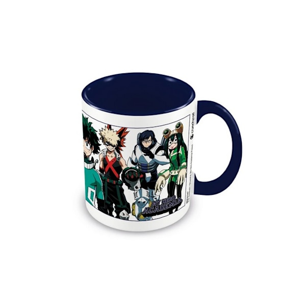 My Hero Academia Academy Costumed Heroes Mug One Size Vit/Marinblå White/Navy One Size