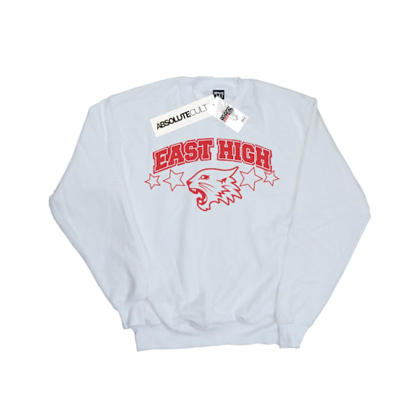 Disney Mens High School Musical The Musical Wildcat Stars Sweatshirt White 4XL