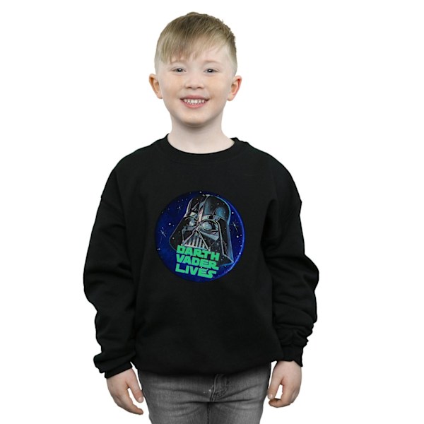 Star Wars Boys Vader Lives Sweatshirt 12-13 år Svart Black 12-13 Years