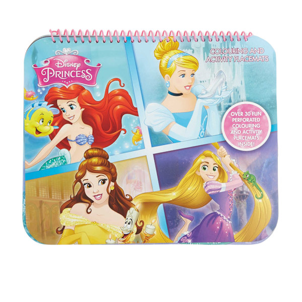Disney Princess Characters Aktivitetsbok En Storlek Flerfärgad Multicoloured One Size