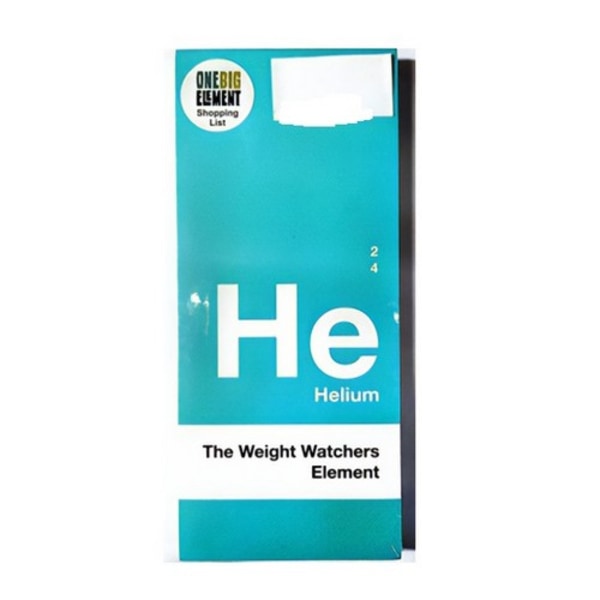 Onebig Element Helium Mini Notebook One Size Vit/Teal White/Teal One Size