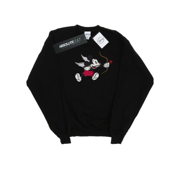 Disney Herr Mickey Mouse Love Cherub Sweatshirt 5XL Svart Black 5XL