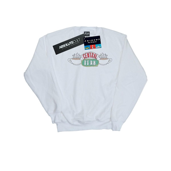 Friends Herr Central Perk Skiss Sweatshirt S Vit White S
