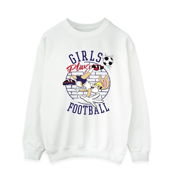 Looney Tunes Mens Lola Bunny Girls Play Football Sweatshirt L W White L