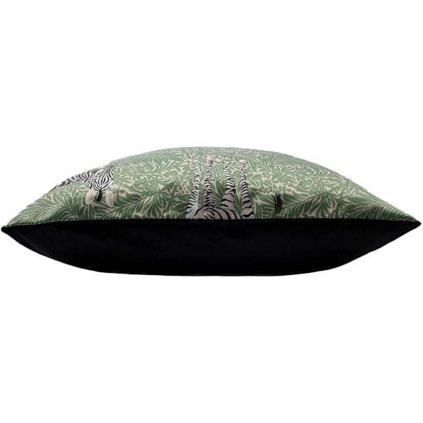 Paoletti Zebra Foliage Kuddfodral 50cm x 50cm Grön Green 50cm x 50cm