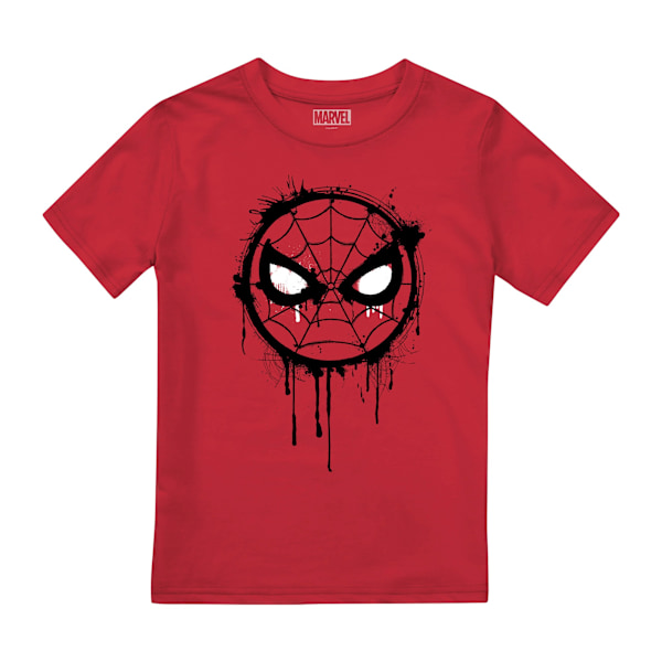 Spider-Man Barn/Kids Graffiti T-shirt 9-10 år Röd Red 9-10 Years