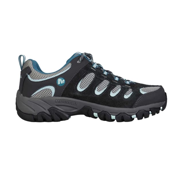 Merrell Promenadskor i mocka för damer 4 UK Grå Grey 4 UK