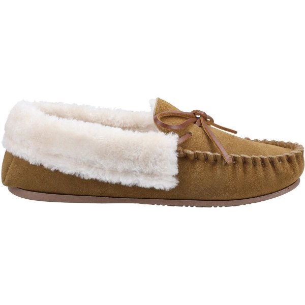 Cotswold Sopworth Moccasin Tofflor dam/dam 8 UK Tan Tan 8 UK