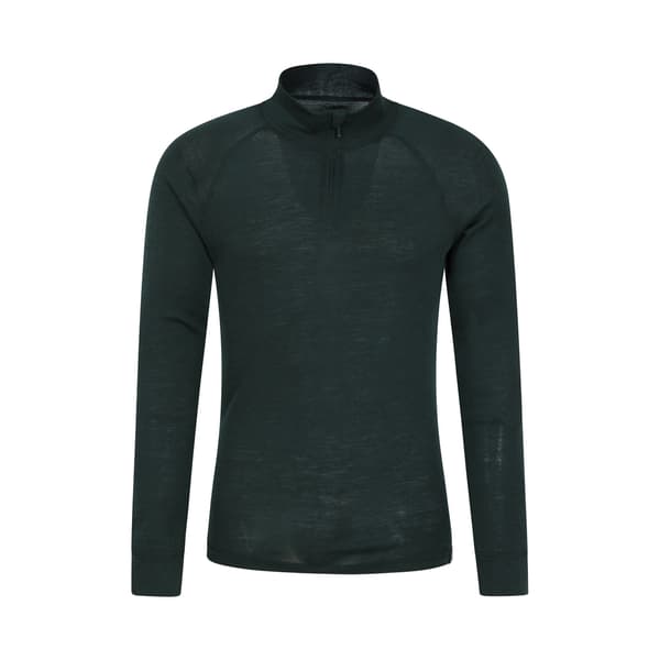 Mountain Warehouse Herr Merino II Baslager Topp S Grå Grey S
