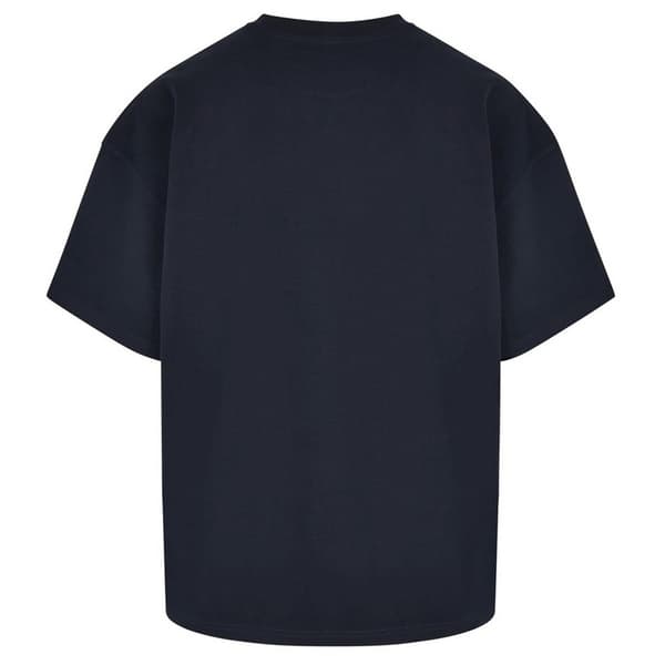 New Morning Studios Herr Jersey Bomull Oversized T-shirt S Marinblå Navy S
