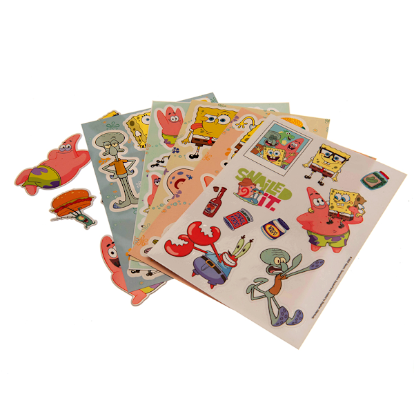 SpongeBob SquarePants Tech Stickers (55-pack) En Storlek Flerfärgad Multicoloured One Size