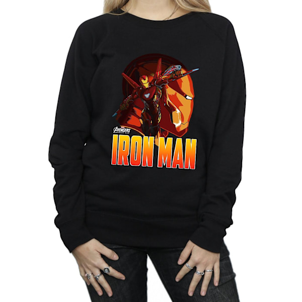 Marvel Dam/Kvinnor Avengers Infinity War Iron Man Karaktär S Black M