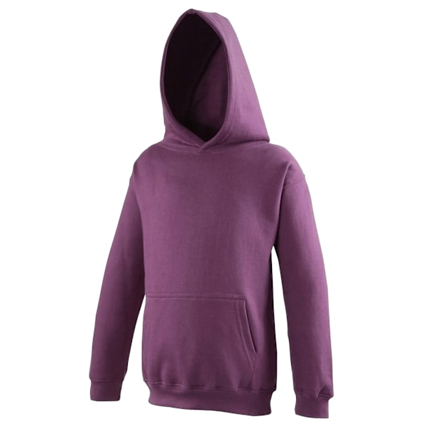 Awdis Barn Unisex Huvtröja / Hoodie / Skolkläder 3-4 År Plum 3-4 Years