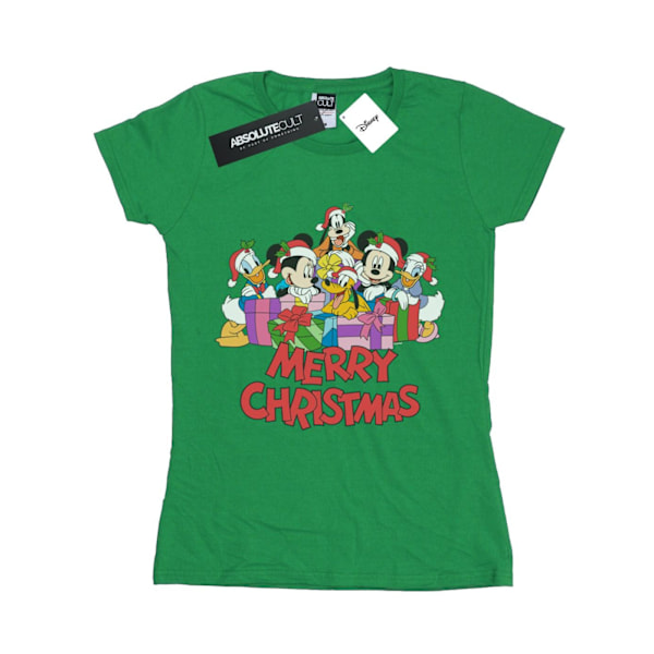 Disney Dam/Damer Mickey Mouse Och Vänner Jul Bomull Irish Green XL