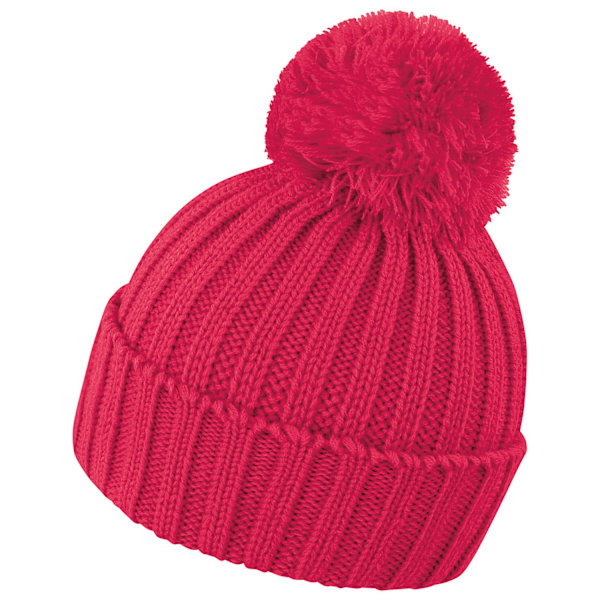 Result Winter Essentials HDi Quest Knitted Beanie One Size Rasp Raspberry One Size
