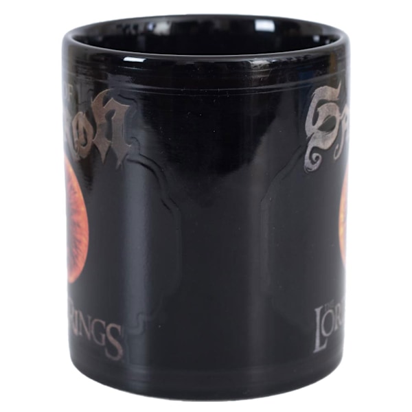 Saurons Öga Värmeförändrande Mugg - Sagan om Ringen, En Storlek Black One Size