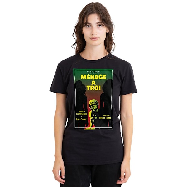 Star Trek Unisex Vuxen The Next Generation Säsong 3 Avsnitt 24 Black M
