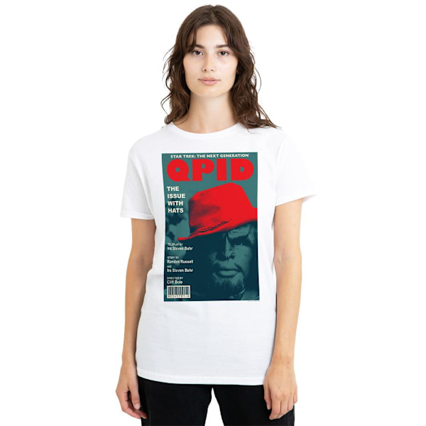 Star Trek Unisex Vuxen The Next Generation Säsong 4 Avsnitt 20 White M