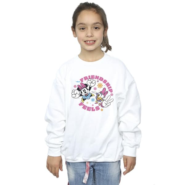 Disney Flickor Mimmi Pigg Daisy Vänskapströja 5-6 År White 5-6 Years