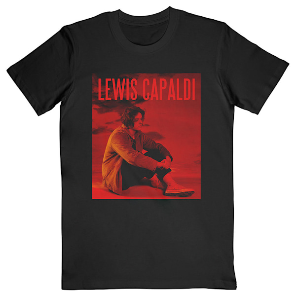 Lewis Capaldi Unisex Adult Divinely Uninspired Bomull T-shirt S Black S