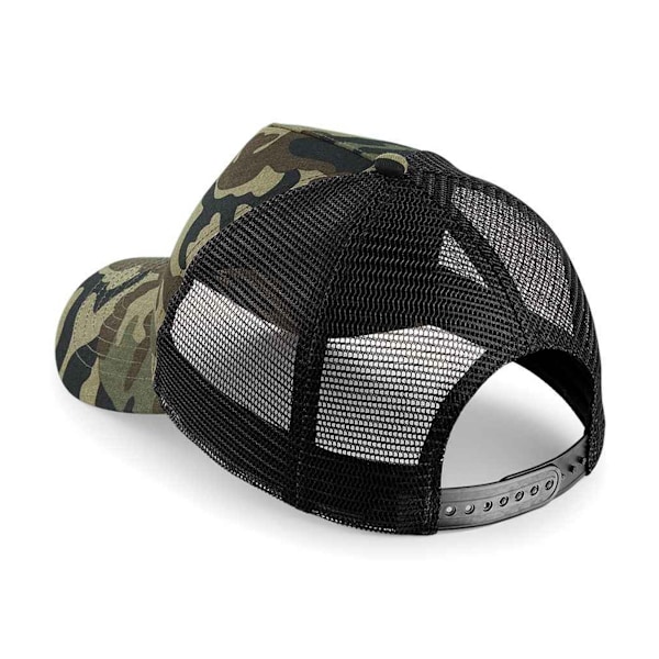 Beechfield Unisex Adult Camo Snapback Trucker Cap One Size Jung Jungle One Size