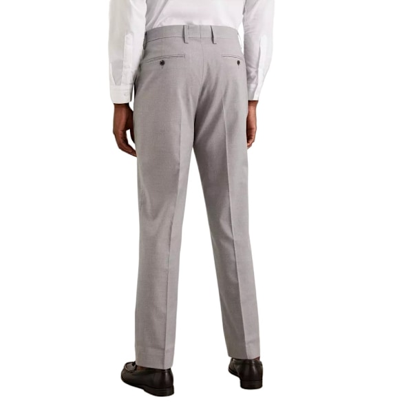 Burton Essential Tailored Suit Trousers 34S Light Grey Light Grey 34S