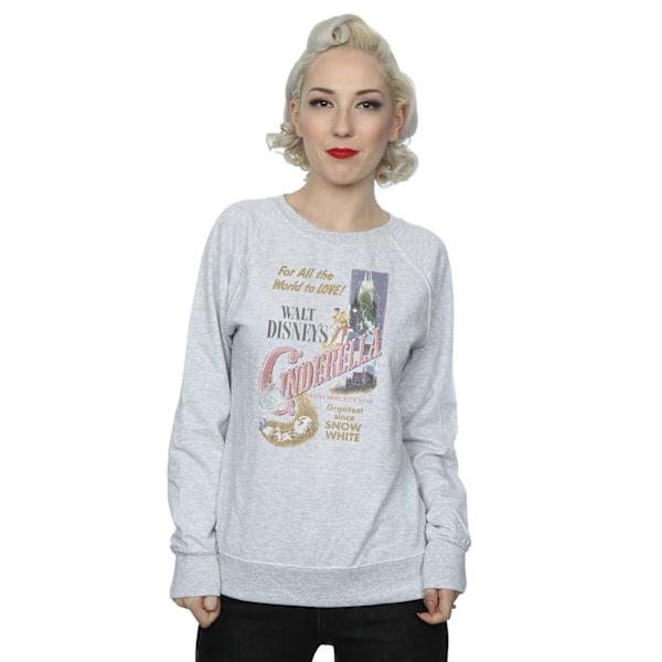 Cinderella Dam/Dam Poster Sweatshirt S Heather Grey Heather Grey S