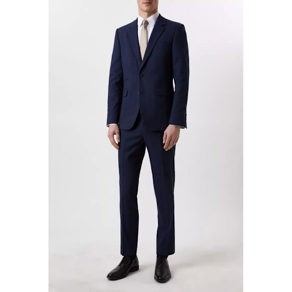 Burton Herr Marl Slim Suit Jacka 38R Marinblå Navy 38R