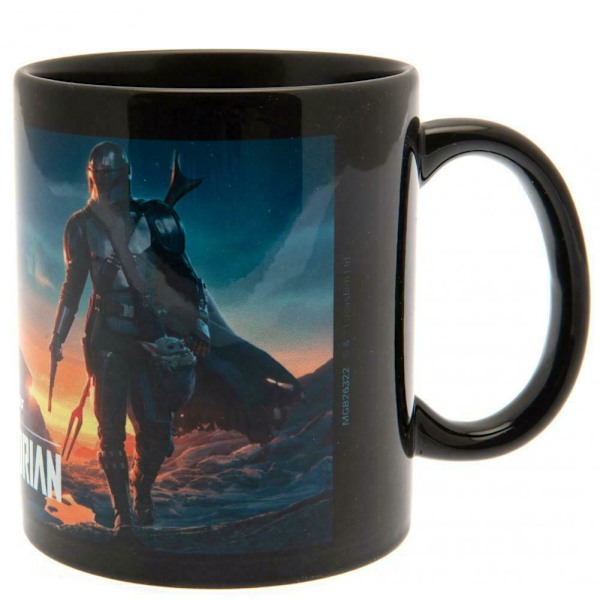 Star Wars: The Mandalorian Nightfall Mug En Storlek Flerfärgad Multicoloured One Size