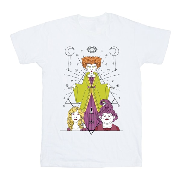 Disney Girls Hocus Pocus Candle Bomull T-shirt 3-4 år Vit White 3-4 Years