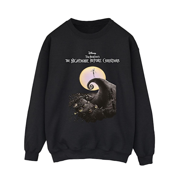 The Nightmare Before Christmas Dam/Damer Månaffisch Sweatshirt Black L