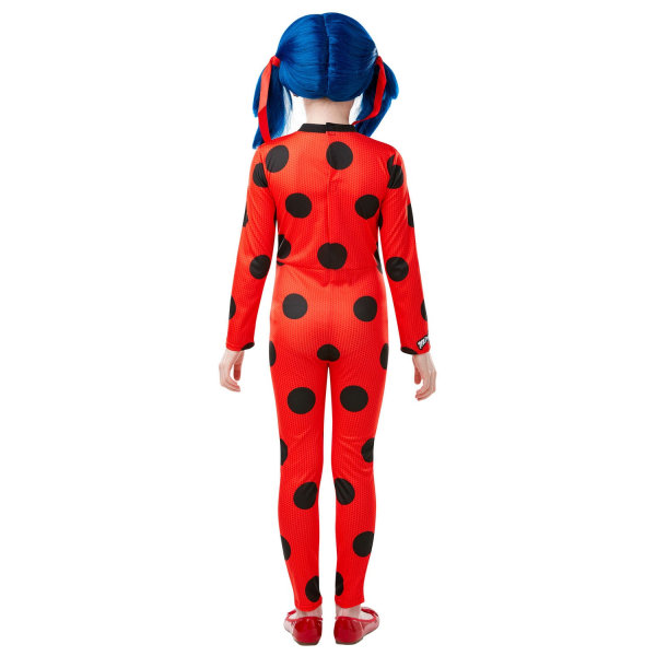 Miraculous Girls Ladybug Costume 9-10 Years Röd/Svart Red/Black 9-10 Years