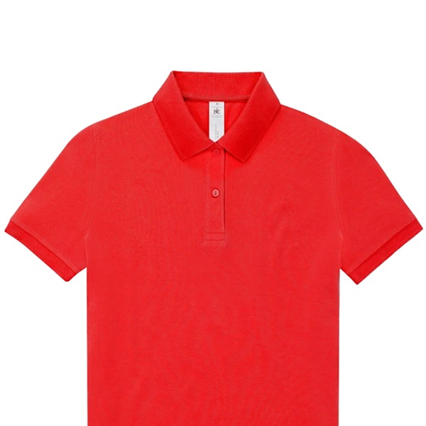 B&C Dam/Damer Min Poloskjorta 8 UK Röd Red 8 UK