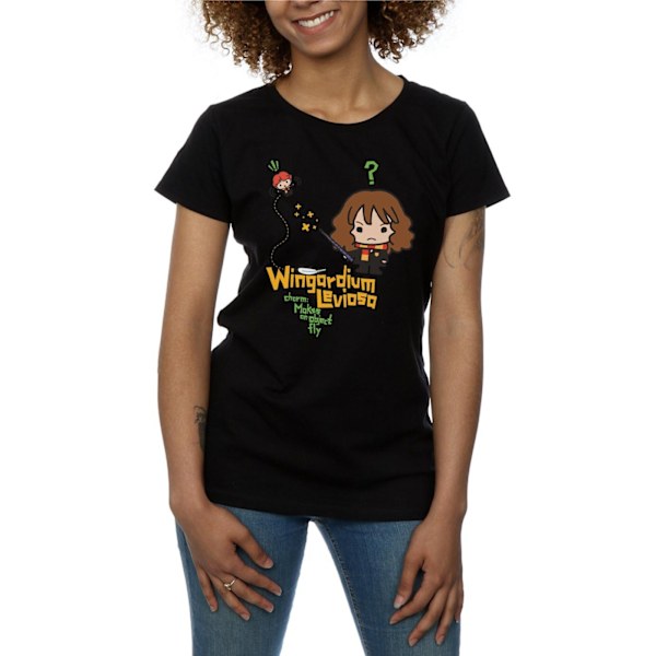 Harry Potter Dam/Kvinnor Hermione Granger Wingardium Leviosa Black S
