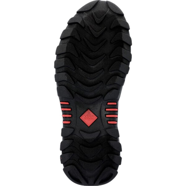 Footsure Dam/Dam Arctic Sport II Mid Cut Wellington Boots Black/Red 3 UK