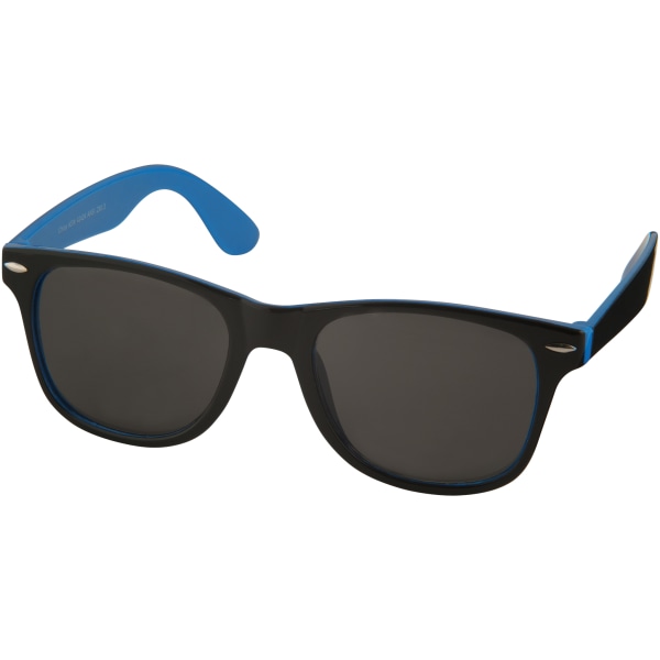 Bullet Sun Ray-solglasögon - svarta med färgpop (paket med 2) 1 Process Blue/Solid Black 14.5 x 15 x 5 cm