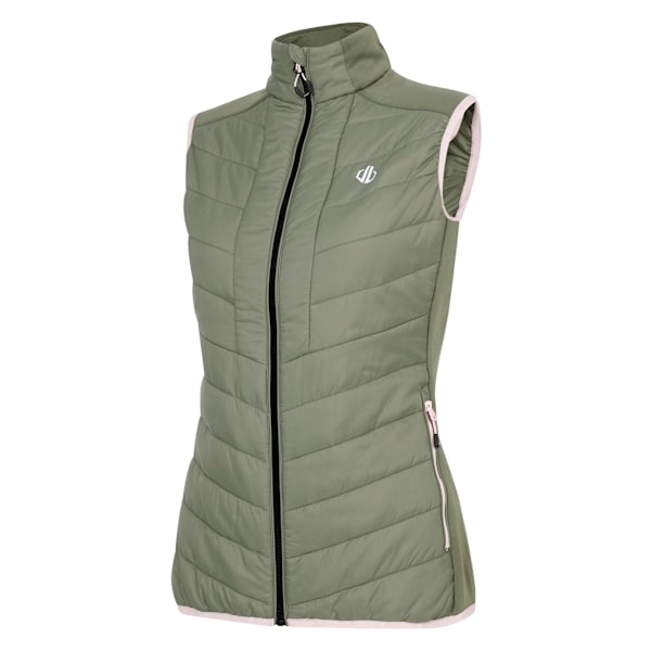 Dare 2B Dam Liven Baffled Gilet Storlek 8 UK Olivgrön Olivine Green 8 UK