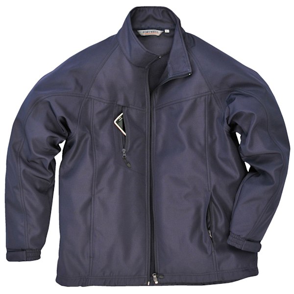 Portwest Oregon Soft Shell Jacka 2XL Marinblå Navy 2XL