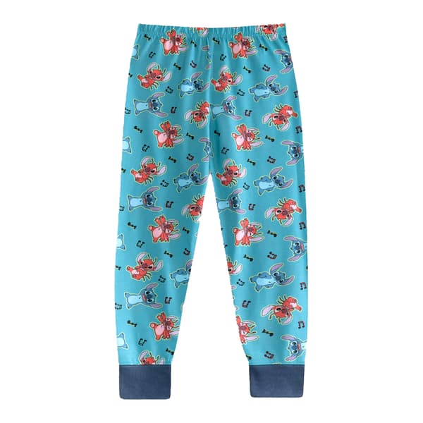 Lilo & Stitch Långärmad Pyjamas för Pojkar 2-3 År Blue 2-3 Years