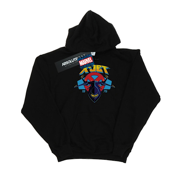 Marvel Herr X-Men X-Jet Hoodie L Svart Black L