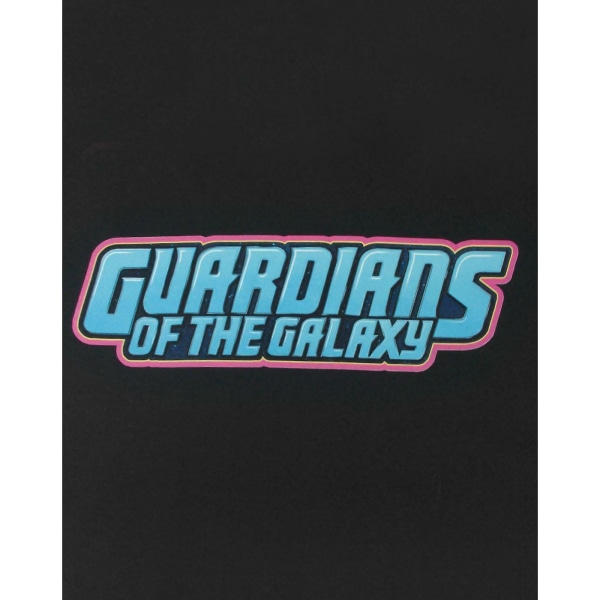 Guardians Of The Galaxy Herr Logotyp T-shirt S Svart Black S