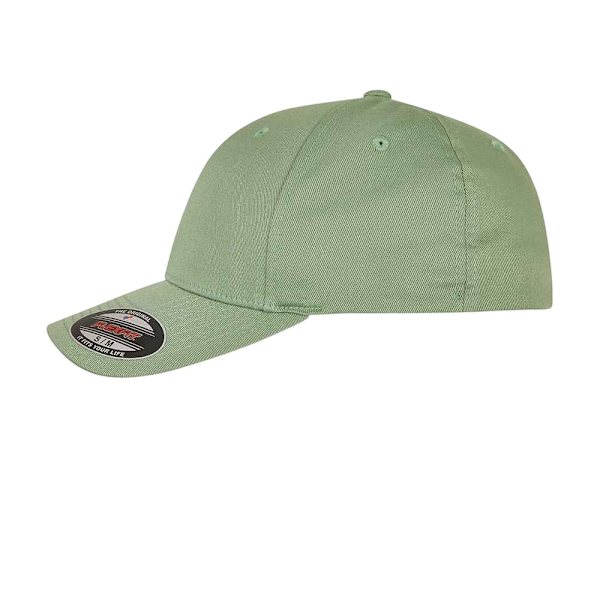 Yupoong Flexfit Fitted Baseball Cap LXL Dark Leaf Green för män Dark Leaf Green LXL
