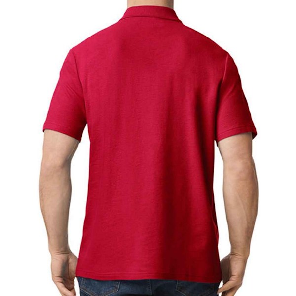 Gildan SoftStyle Double Pique Poloskjorta 4XL Cherry Red Cherry Red 4XL