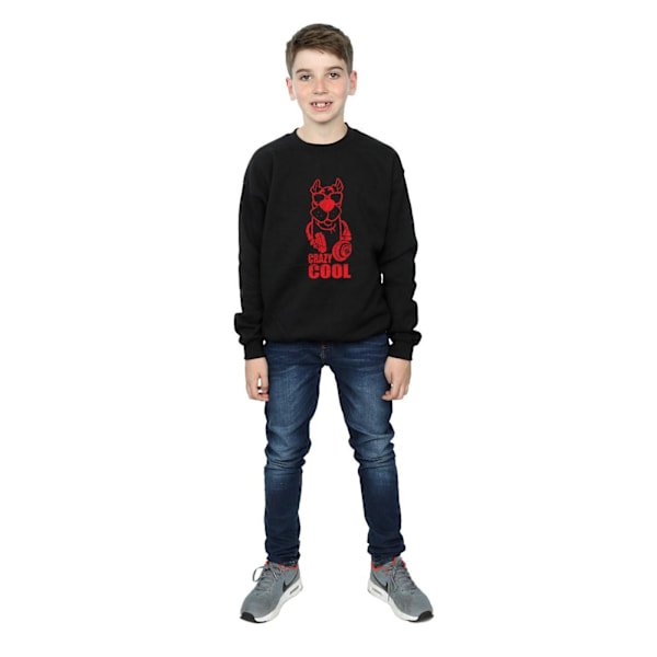 Scooby Doo Boys Crazy Cool Sweatshirt 9-11 år Svart Black 9-11 Years