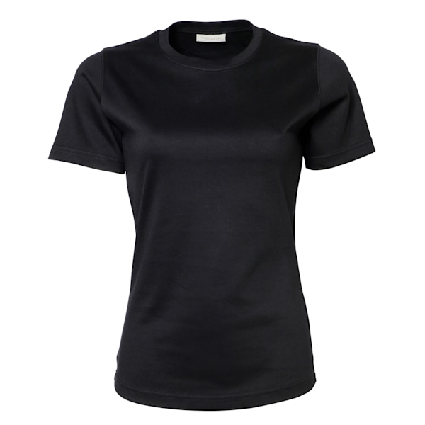 Tee Jays Dam/Dam Interlock Kortärmad T-shirt 3XL Svart Black 3XL