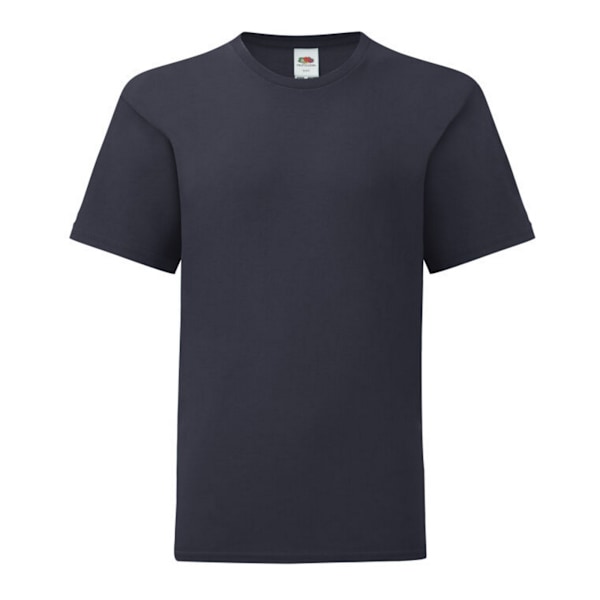 Fruit of the Loom Barn/Kids Iconic 150 T-shirt 3-4 År D Deep Navy 3-4 Years